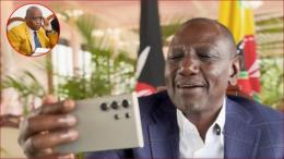 Dennis Itumbi (Inset) says President William Ruto always acts on criticism from Kenyans.